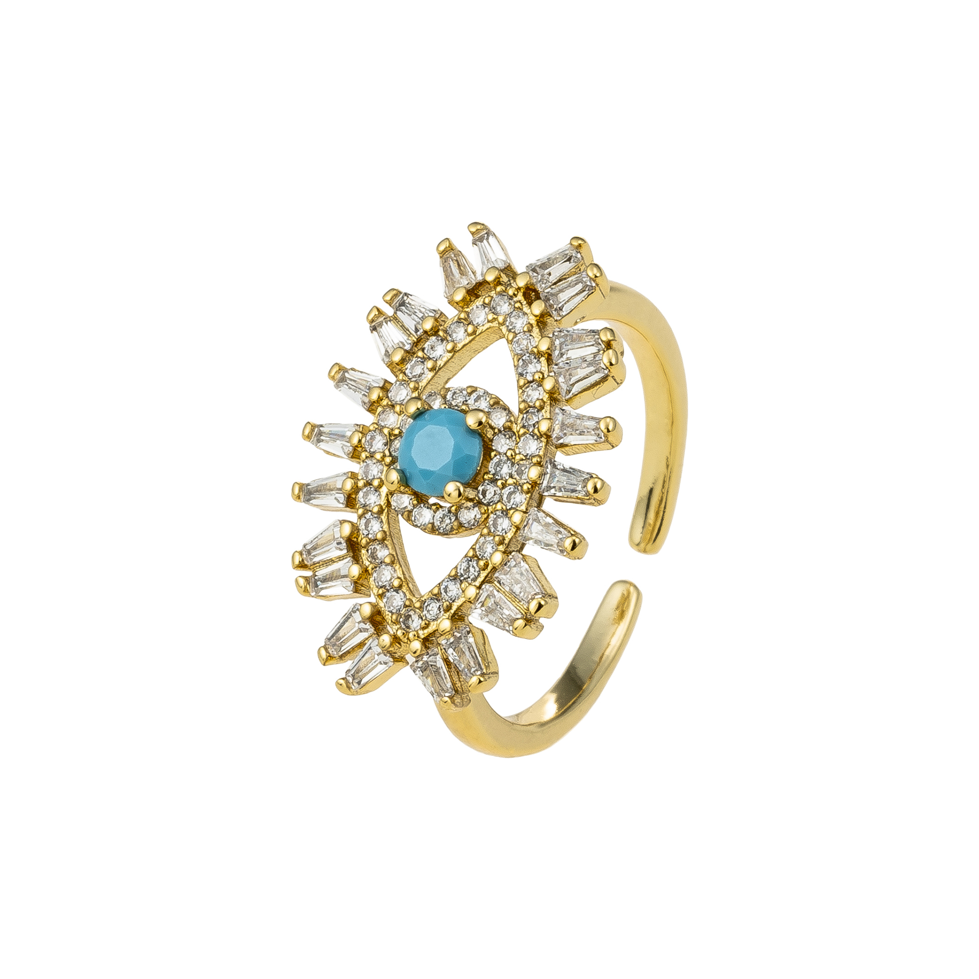 Anillo Ojo Turco Oro de calidad y a precio - Moments Jewellery