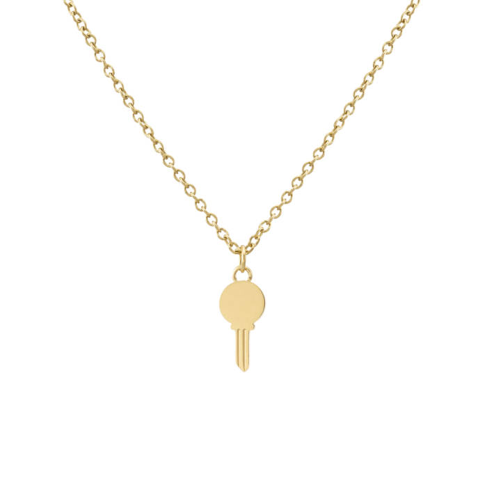 Collar Llave de Amor Oro