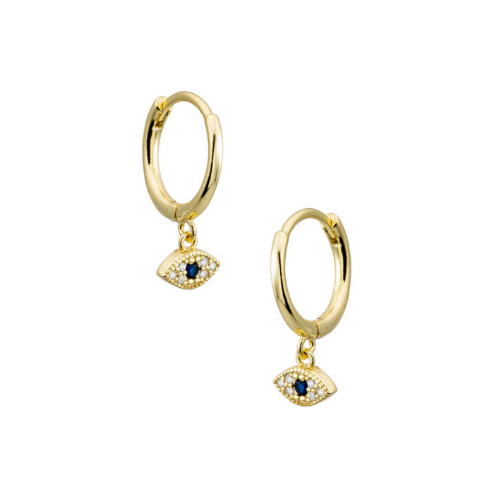 Pendientes Ojo Turco Nadia Oro