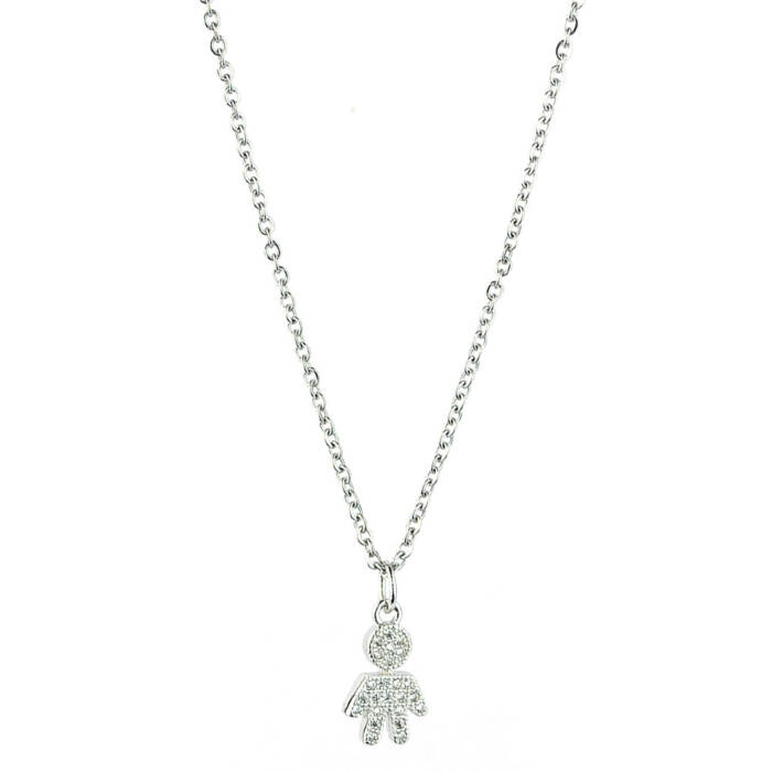 Colgante Charm Niño con cadena