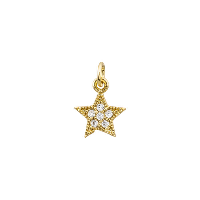 Colgante Charm Estrella Oro