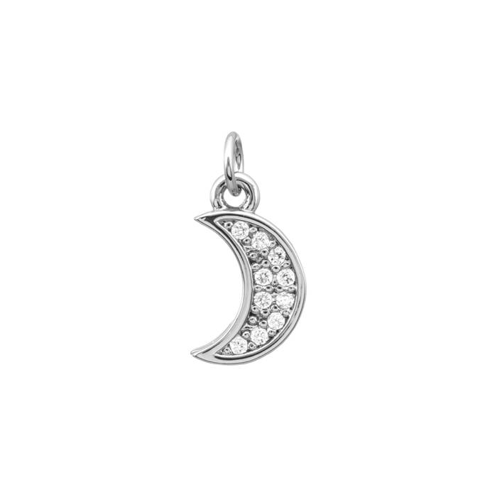 Colgante Charm Media Luna