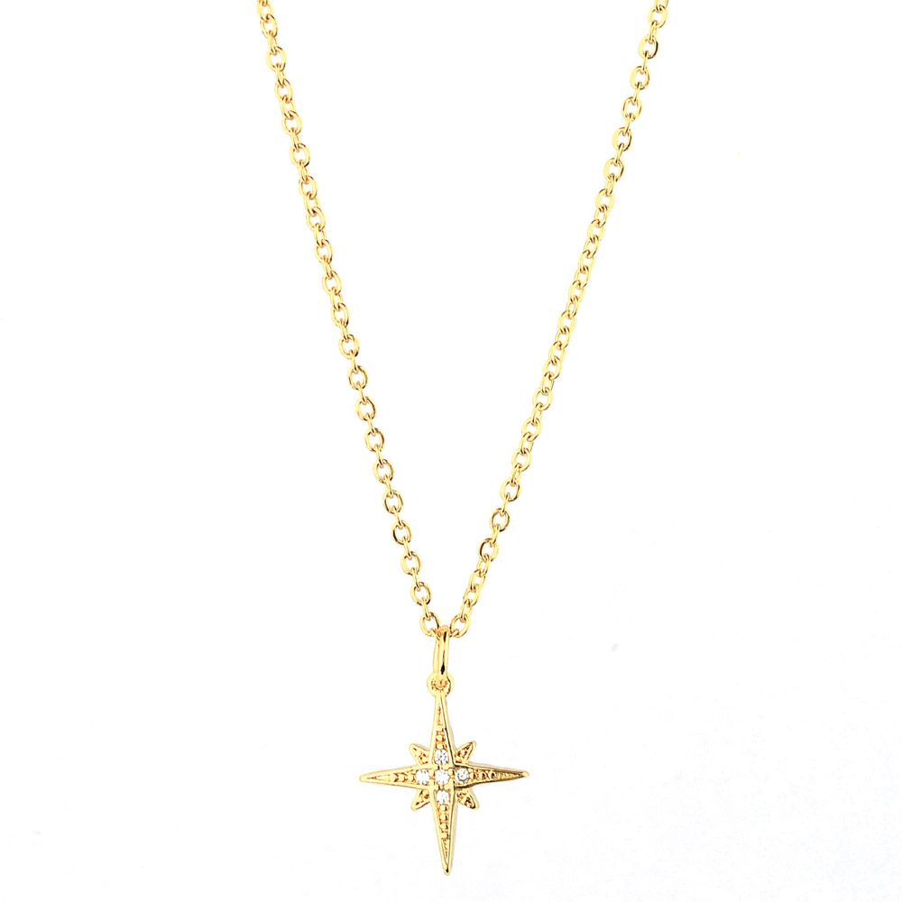 Colgante Charm Estrella Polar Oro con de calidad y a buen precio - Moments Jewellery