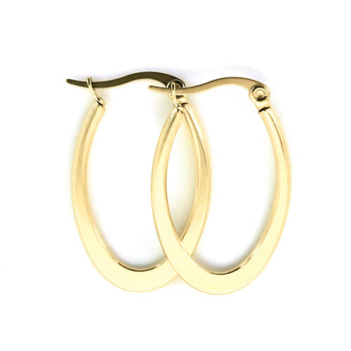 Pendientes Aro 25mm Eva Oro