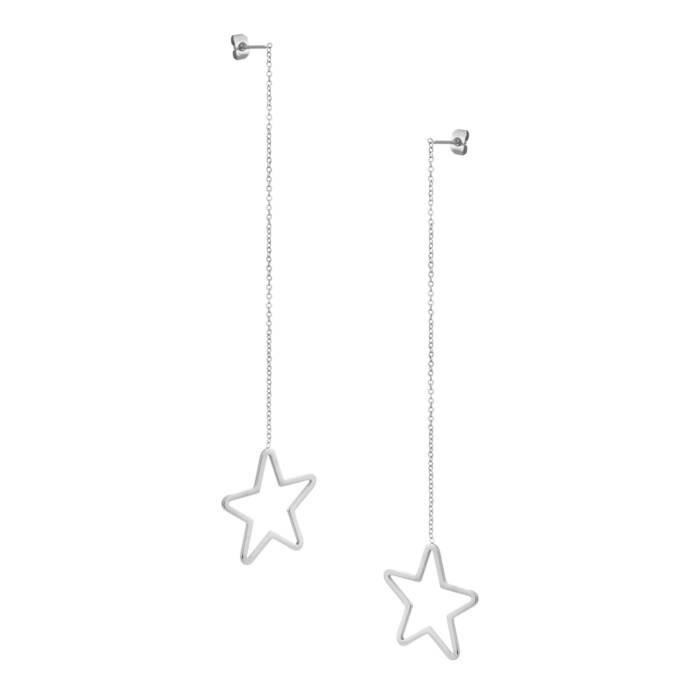 Pendientes Largos Estrellas