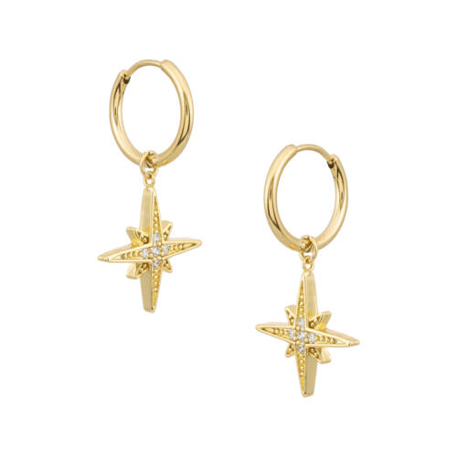 Pendientes Estrella Polar Oro