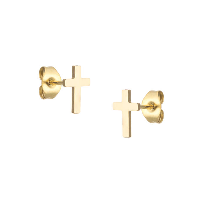 Pendientes Cruces Oro