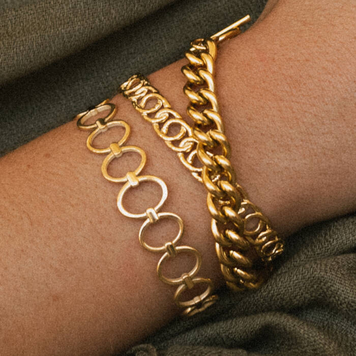 Estelle Gold Bracelet - Image 2