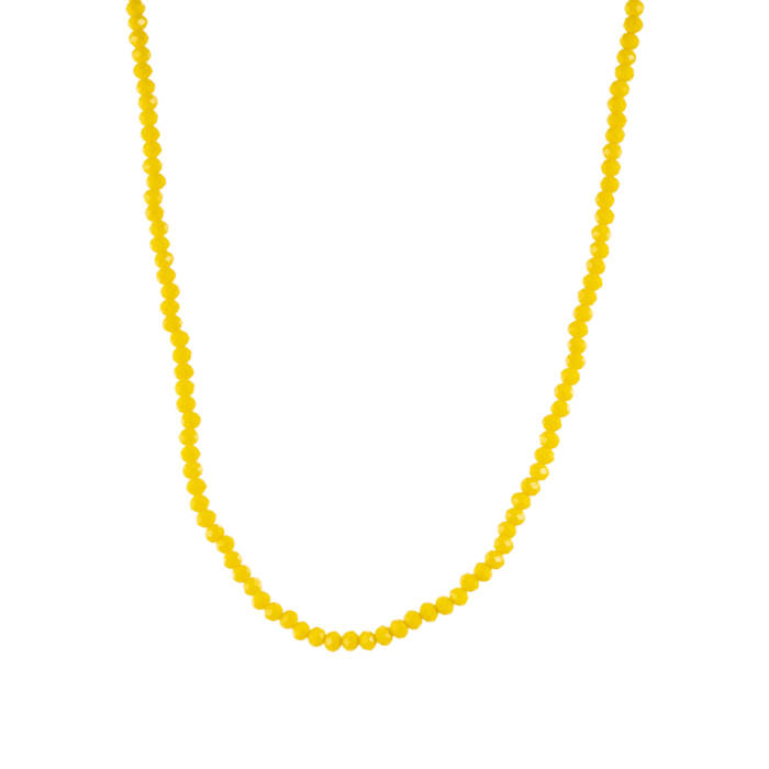 Collar Amarillo Oro