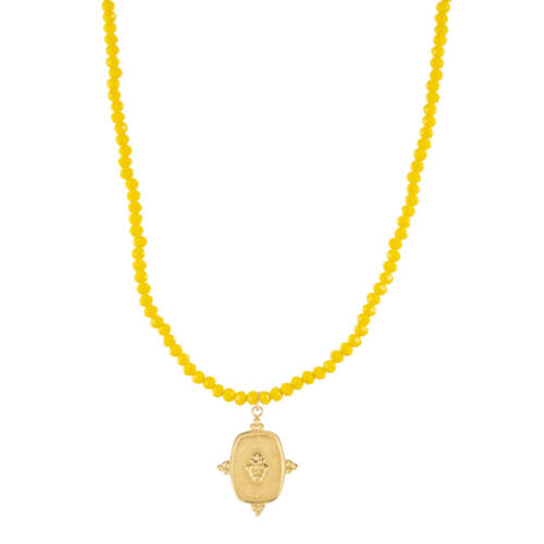 Gold Treasure Yellow Necklace