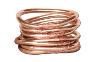 Pulsera Pan de Oro Bronce - XL
