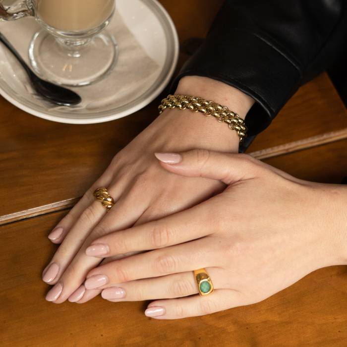 Casandra Gold Ring - Image 2
