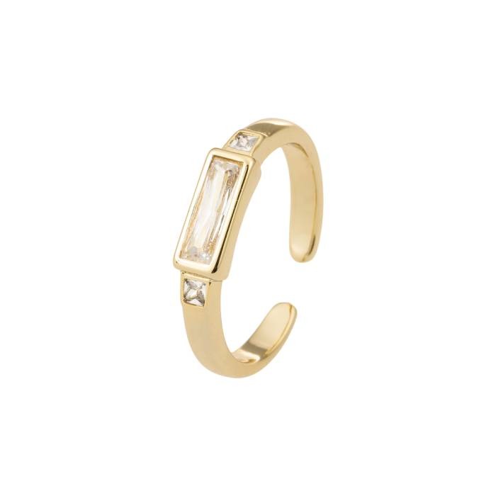 Amandine Gold Bar ring