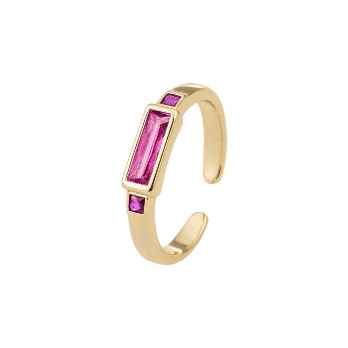 Amandine Gold Bar ring