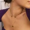 Collar Sabine Cruz Oro - Imagen 2
