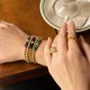 Pulsera Amandine Onix Oro - Imagen 3