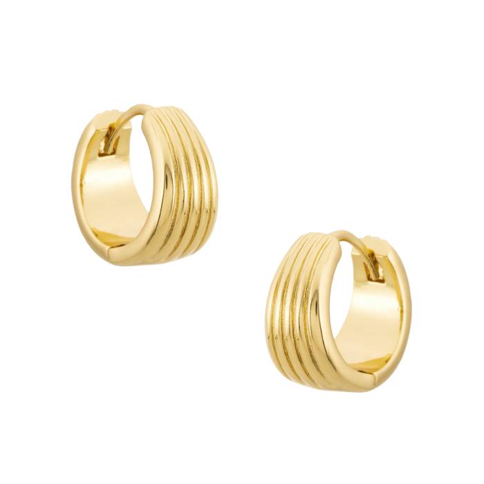 Samira Gold Hoop Earrings
