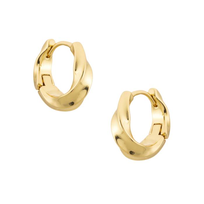 Martina Gold Hoop Earrings