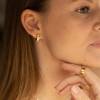 Pendientes Aro Oro Hana - Imagen 2