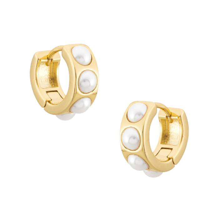 Hana Gold Hoop Earrings
