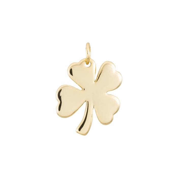 Gold Plated Shamrock Charm