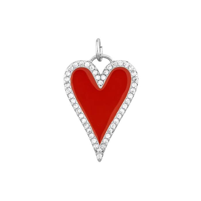 Red Heart Charm