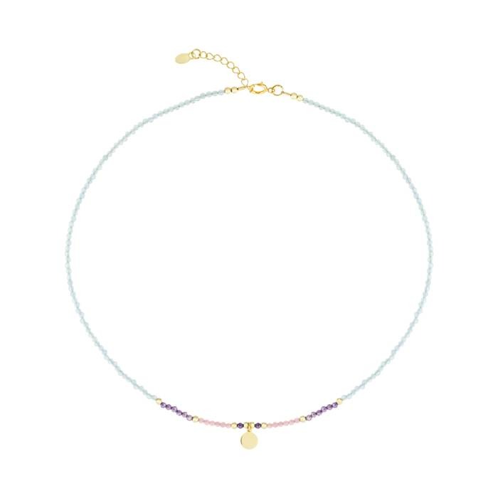 Collar Aguamarina