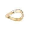 Anillo Circonita Blanca Oro Natasha