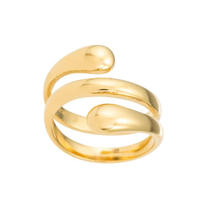 Anillo Espiral Oro Tessa