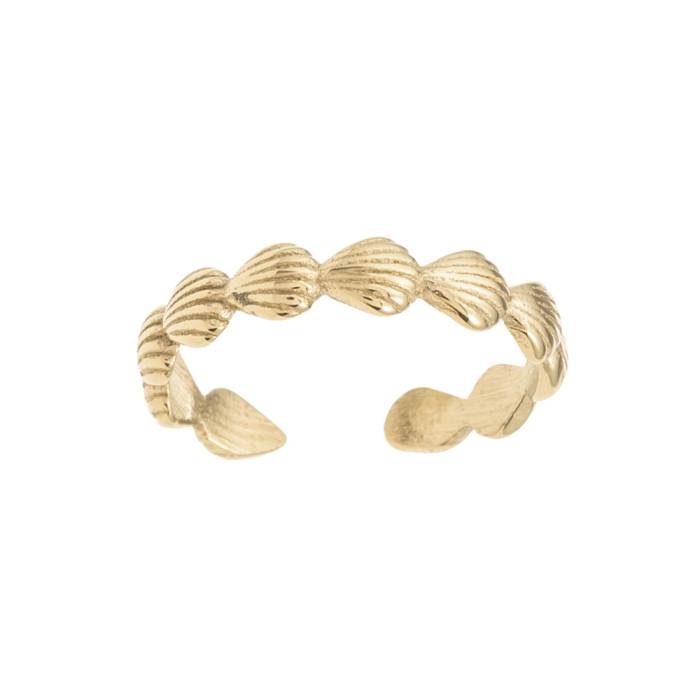 Anillo Oro Shell Chic