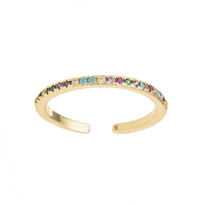 Rainbow Gold Ring