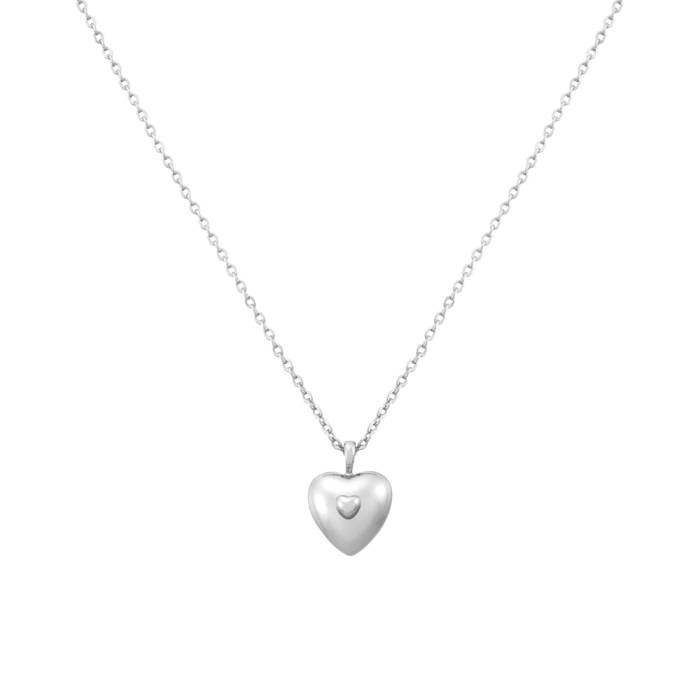 Heartbeat Silver Necklace