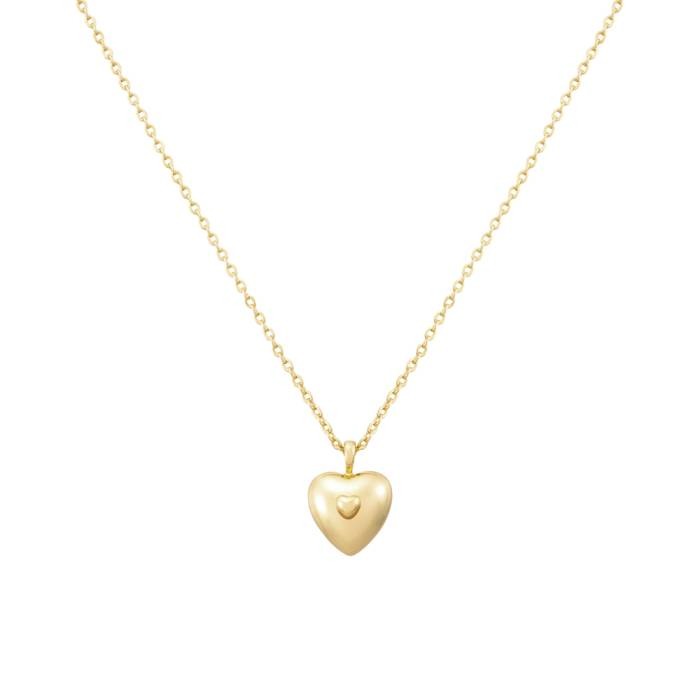 Heartbeat Gold Necklace