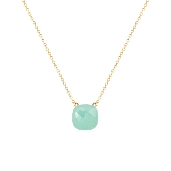 Collar Cristal Aventurina Oro Evelyn