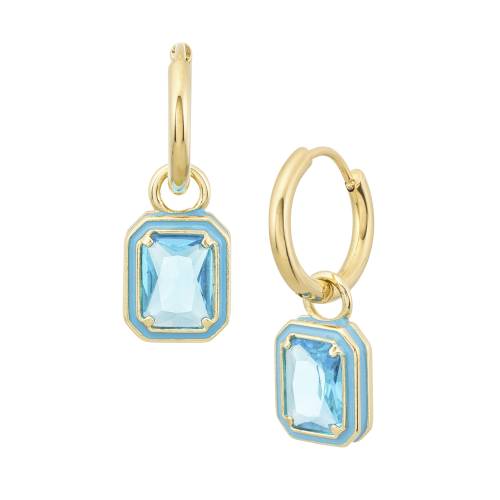 Lumiere Blue Gold Earrings