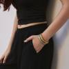 Zara Silver Flexible Bangle - Image 2