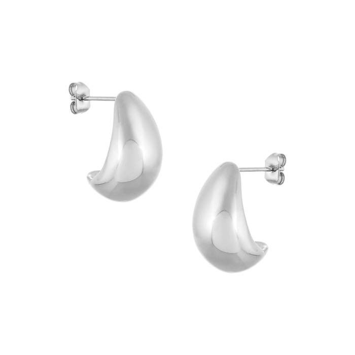 Pendientes Gota Mediano Plata Sarah