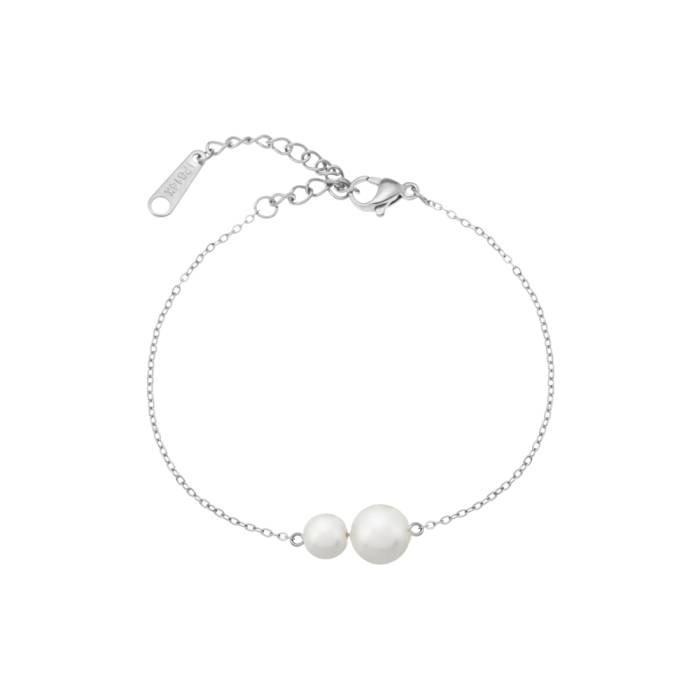 pulsera perla doble nova