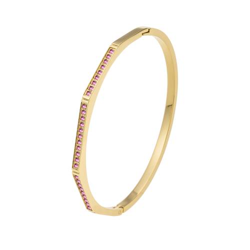 Emma Brazalete Rosa Oro