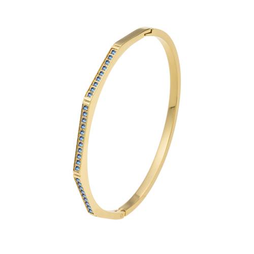 Emma Brazalete Azul Oro