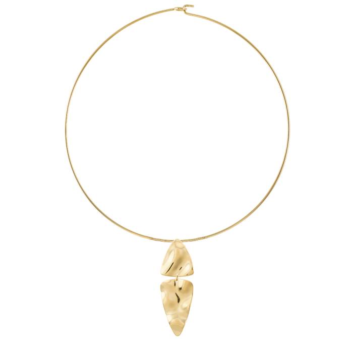 Choker Geométrico Oro Chiara