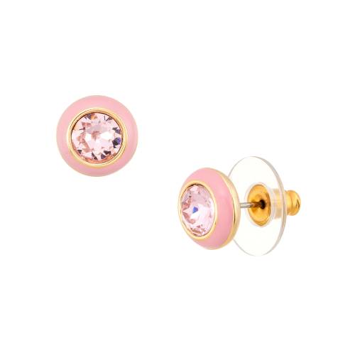 Pendientes Circonita Rosa Lia