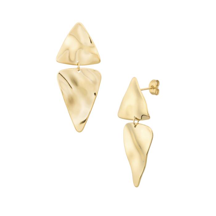 Pendientes Geométricos Oro Chiara