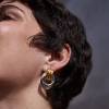 Leila Gold Earrings - Image 2