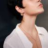 Randa Gold Drop Necklace - Image 2