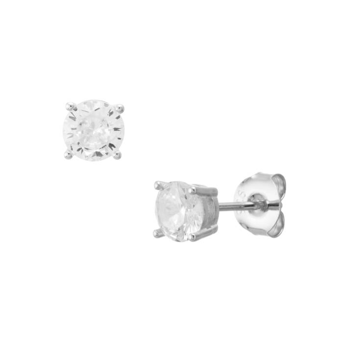 Pendientes Circonita Plata de Ley
