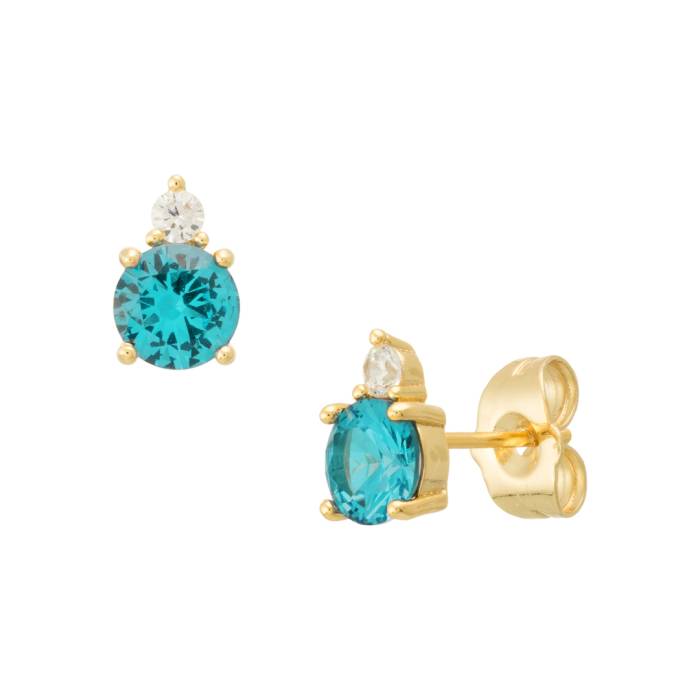 Pendientes Cristal Turquesa