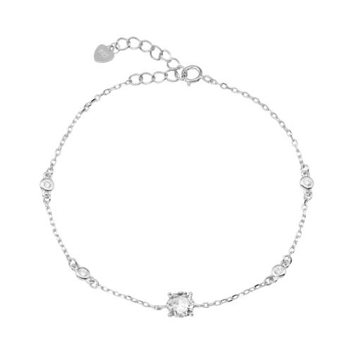 Pulsera Circonita Plata de Ley