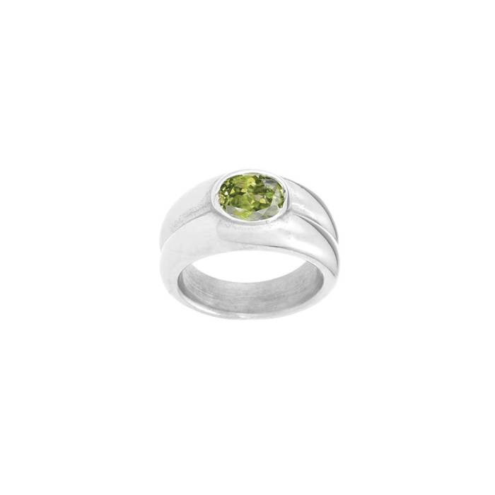 Green Crystal Ring - 18